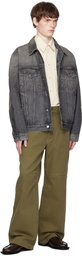 HOPE Gray Boxy Denim Jacket
