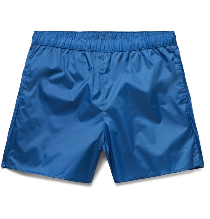 Photo: Acne Studios - Warrick Slim-Fit Mid-Length Swim Shorts - Blue