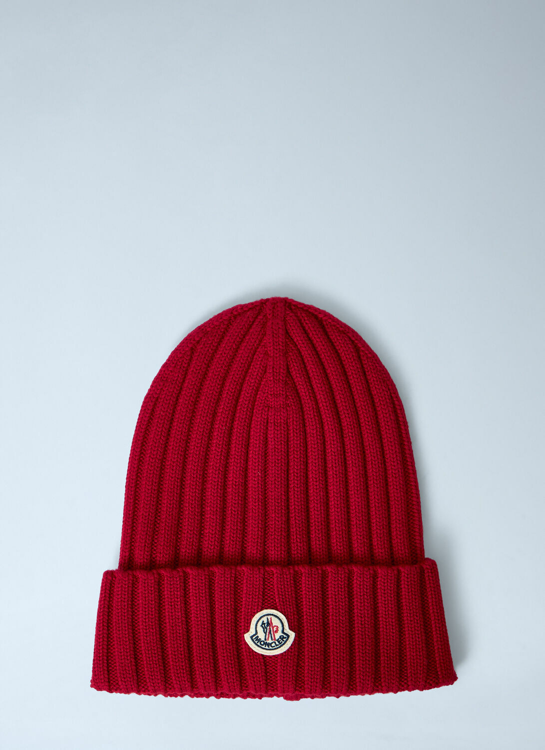 Moncler Logo Motif Beanie Hat