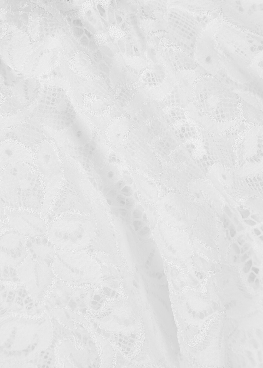 Hanro Moments Lace Briefs White