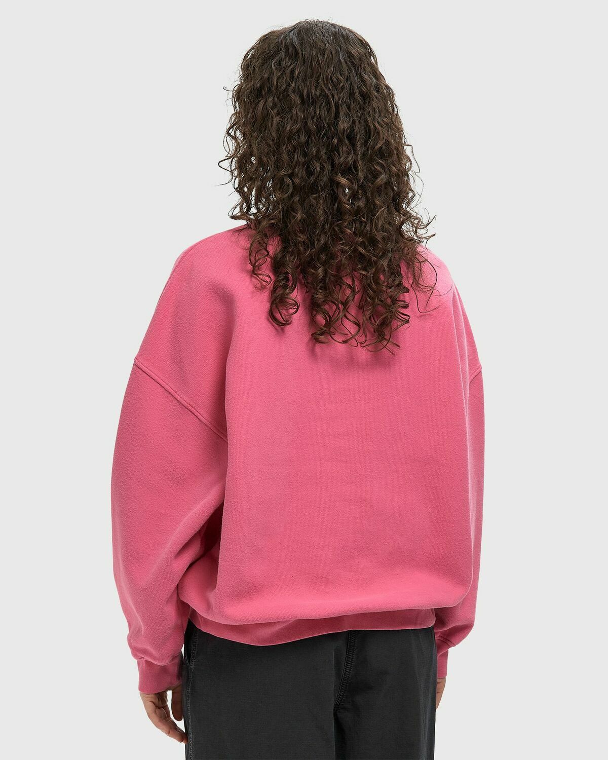 American Vintage PLIZZY pink Womens Sweatshirt