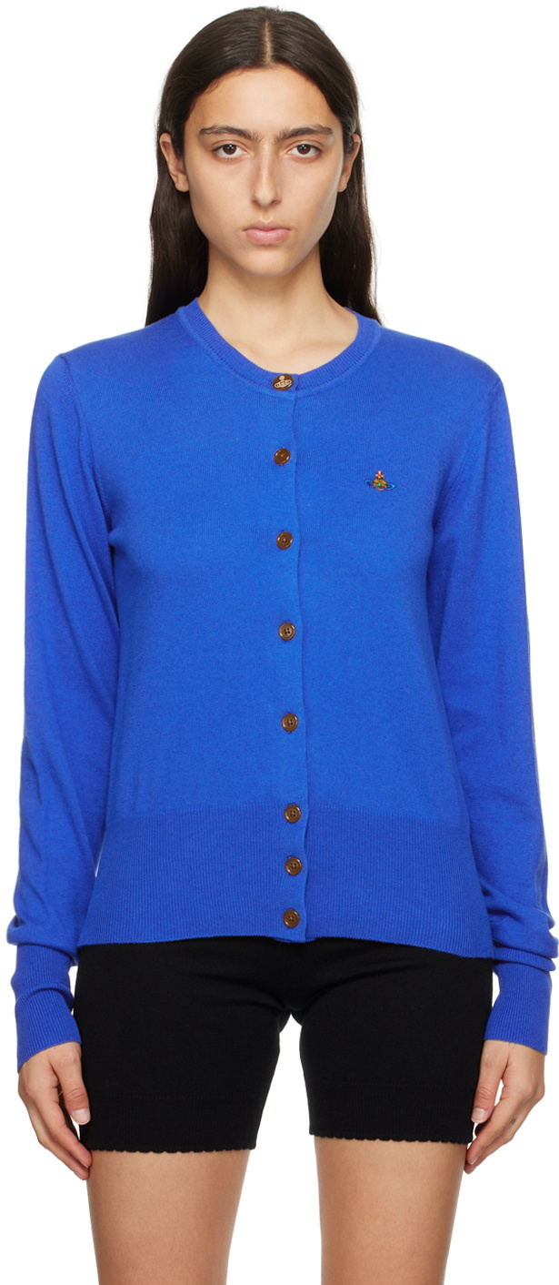 Vivienne Westwood Blue Polo Cardigan