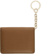 Maison Margiela Brown Keyring Card Holder