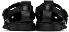 Officine Creative Black Chronicle 145 Sandals