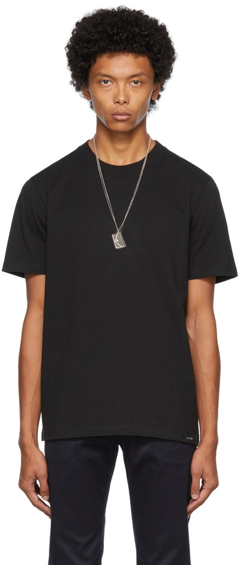 Photo: Courrèges Black Jersey T-Shirt