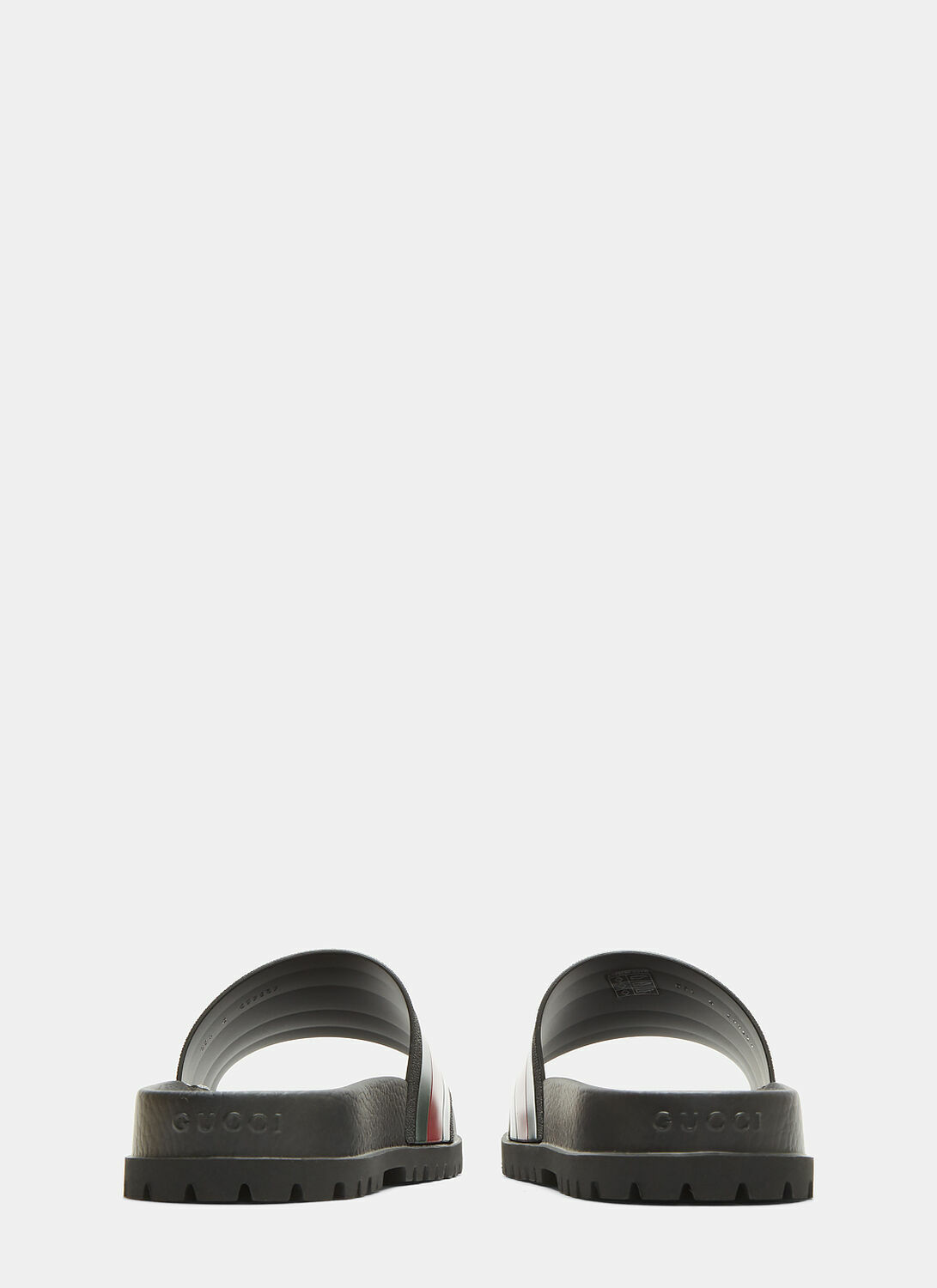Gucci Tricolor Stripe Sandals