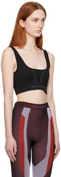 Heron Preston Black Active Sports Bra