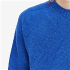 Country Of Origin Men's Supersoft Seamless Crew Knit in Paradise Blue
