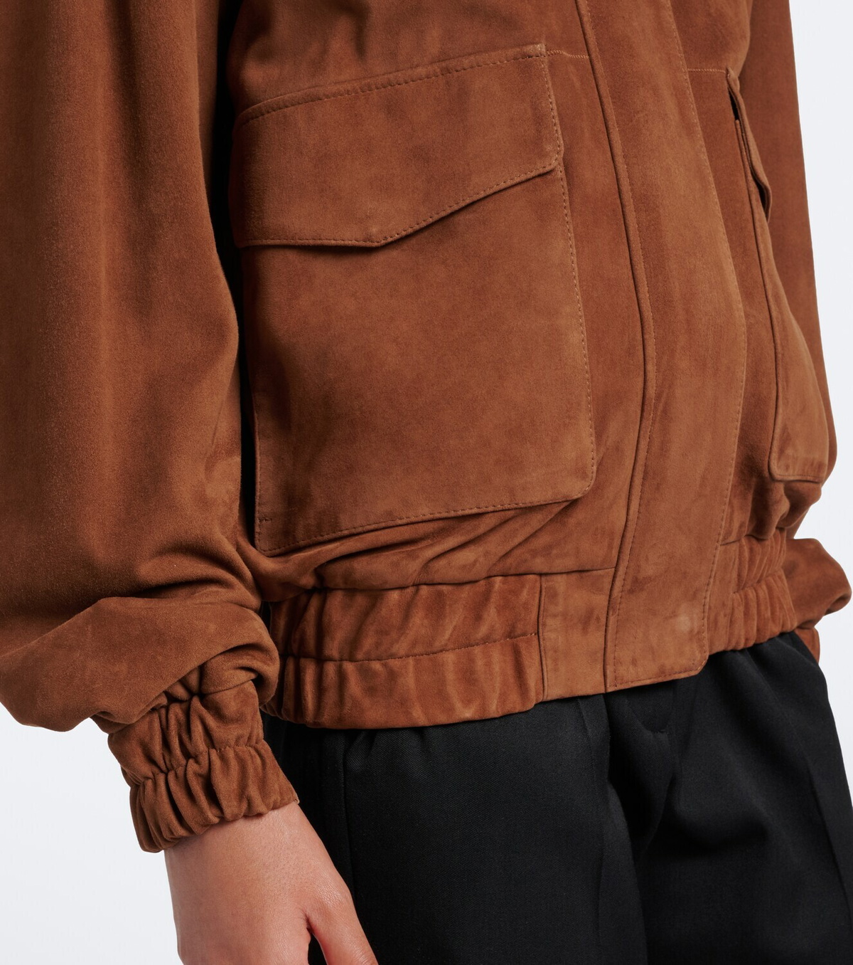 Arma Halti suede blouson jacket
