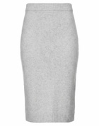 Peserico Womens Midi skirt Light in Grey