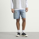thisisneverthat Men's Relaxed Denim Shorts in Washed Blue