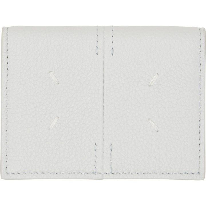 Photo: Maison Margiela Gray Leather Card Holder