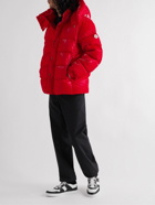 Moncler - Verdon Quilted Coated Nylon-Ripstop Down Hooded Jacket - Red