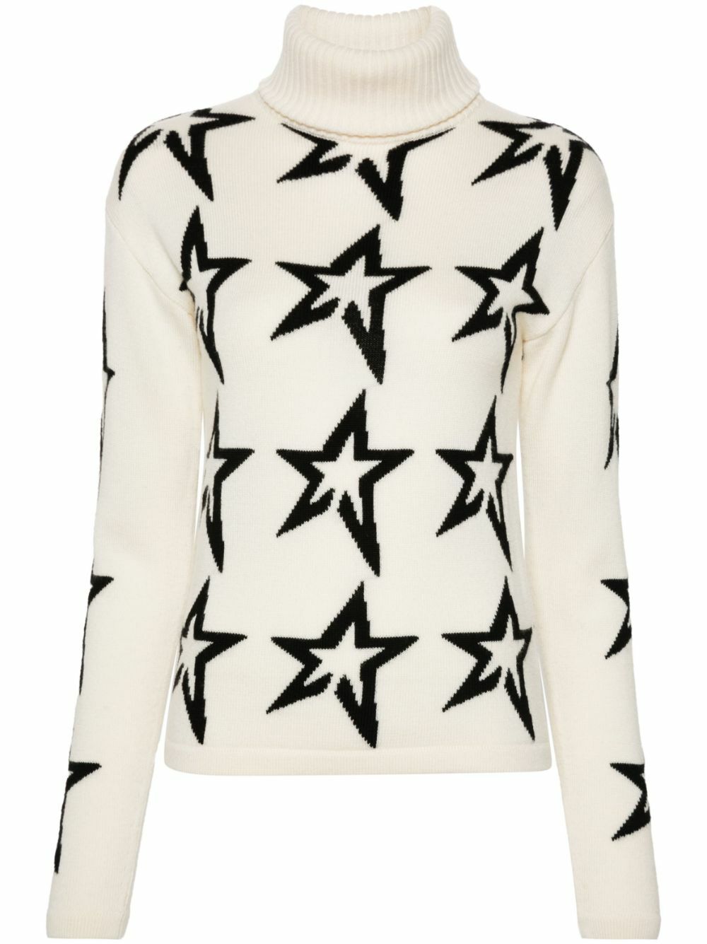 Perfect Moment Kids Merino Wool Star Dust Jumper in Ivory