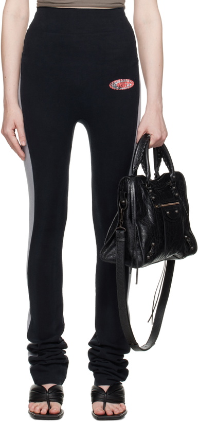 Photo: GREG ROSS Black & Gray Coast Leggings
