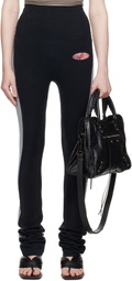GREG ROSS Black & Gray Coast Leggings