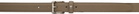 AMI Alexandre Mattiussi Taupe Ami de Cœur Belt
