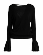 Chiara Boni La Petite Robe Womens Sweater in Black