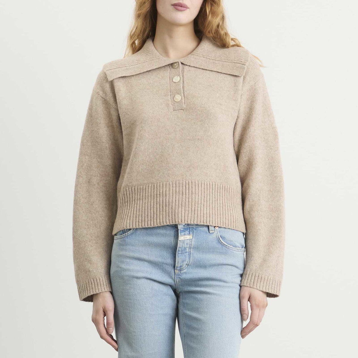 4th & Reckless Women's Eddie Jumper in Beige