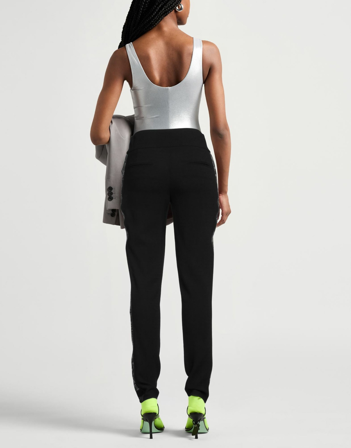 Philipp Plein Womens Pants in Black