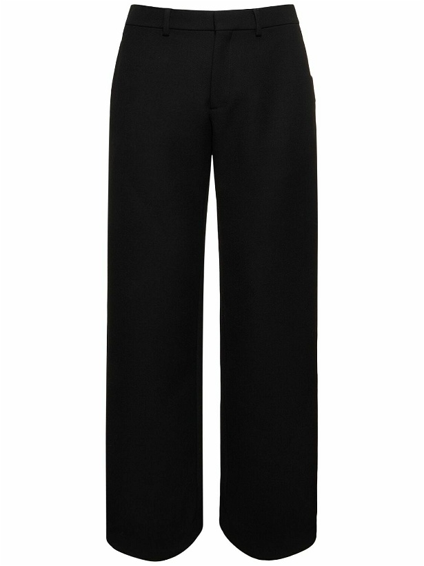 Photo: OFF-WHITE Ow Embroidery Wool Pants