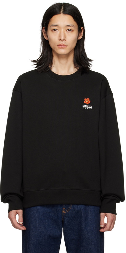 Photo: Kenzo Black Kenzo Paris Boke Flower Sweatshirt