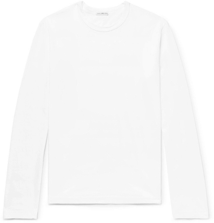 Photo: James Perse - Cotton-Jersey T-Shirt - Men - White