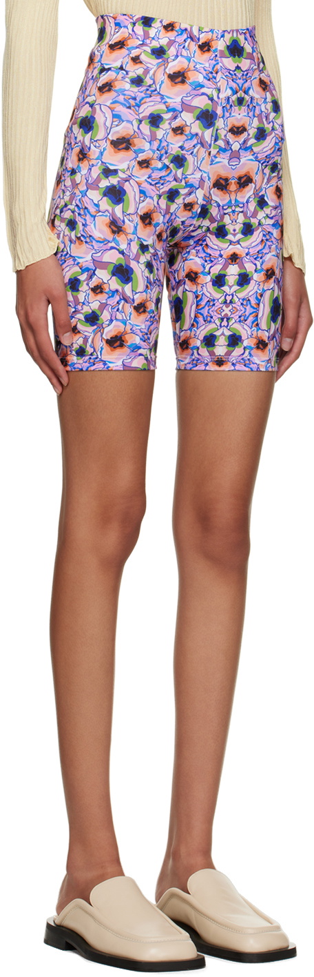 Kika Vargas Purple Titi Shorts