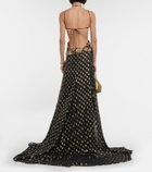 Etro Embellished silk chiffon gown