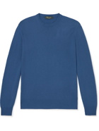 LORO PIANA - Slim-Fit Baby Cashmere Sweater - Blue