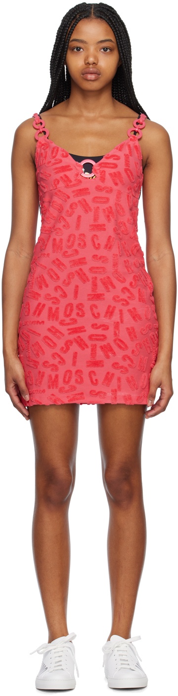 Moschino Pink O-Ring Cover Up Dress Moschino