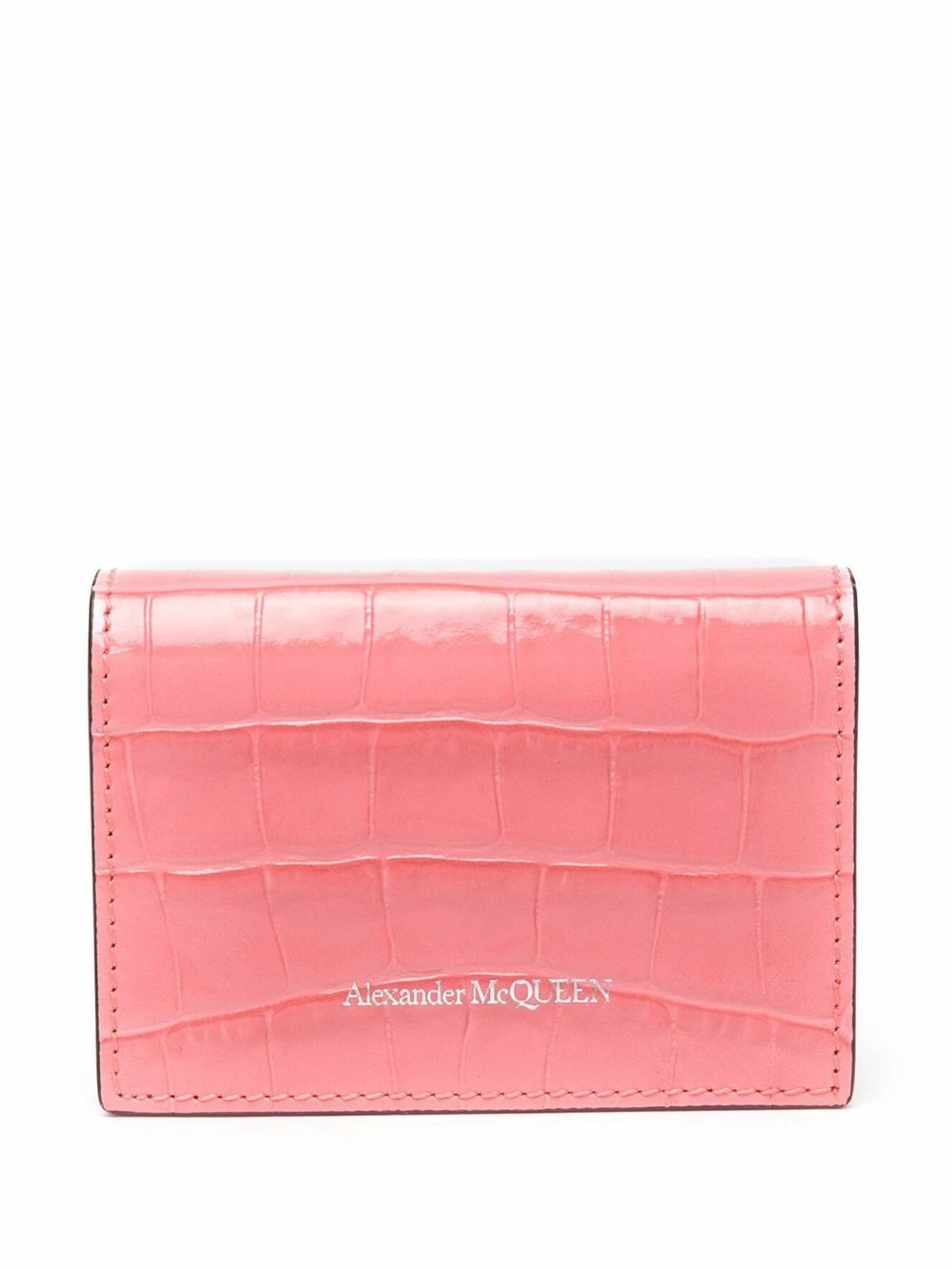 Alexander Mcqueen Men Leather Card Holder main image 1