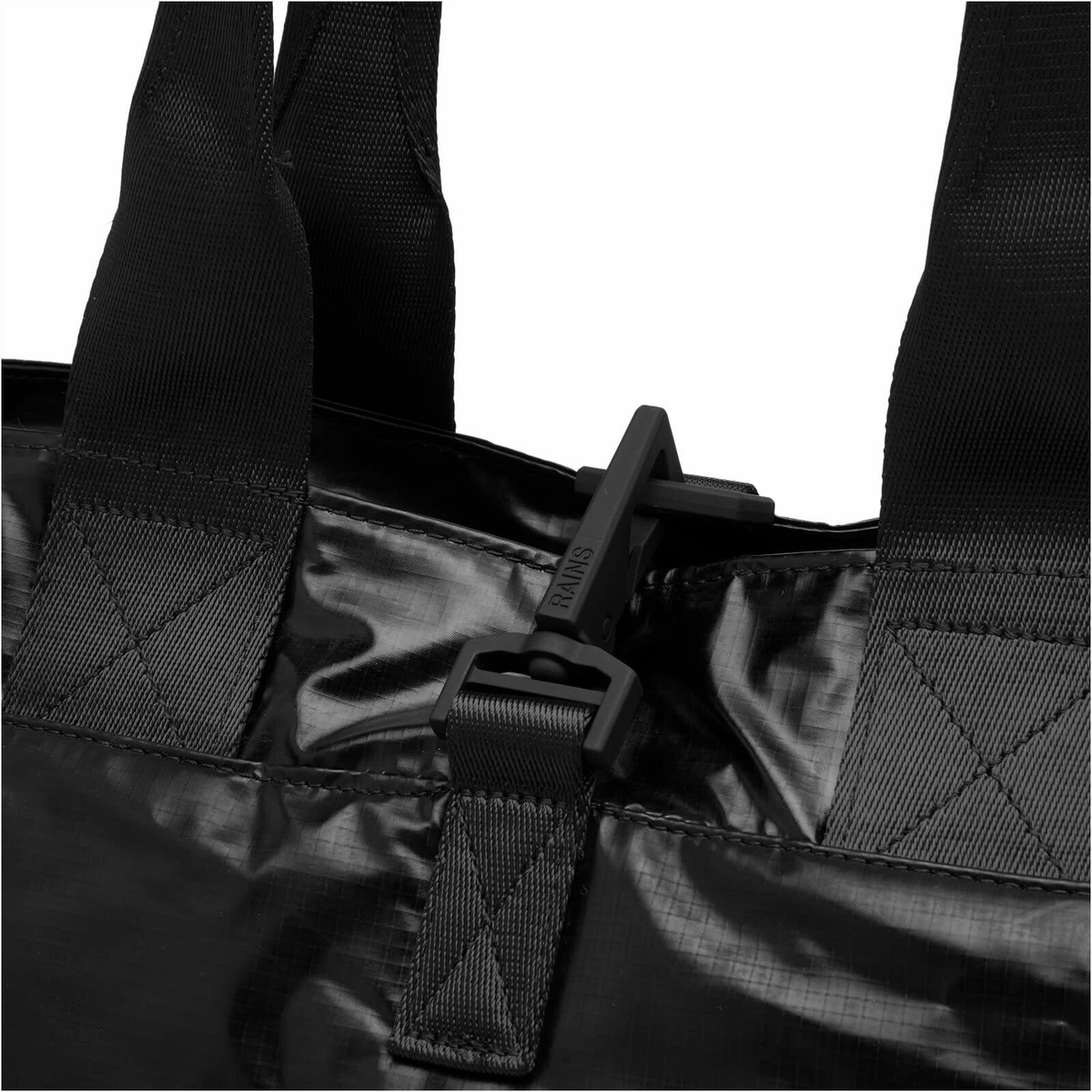 Rains Men's Sibu Shopper Bag in Black 