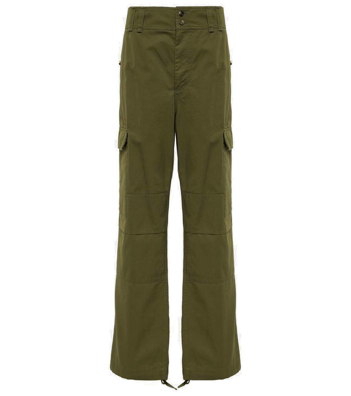 Photo: Saint Laurent Cassandre cotton twill cargo pants