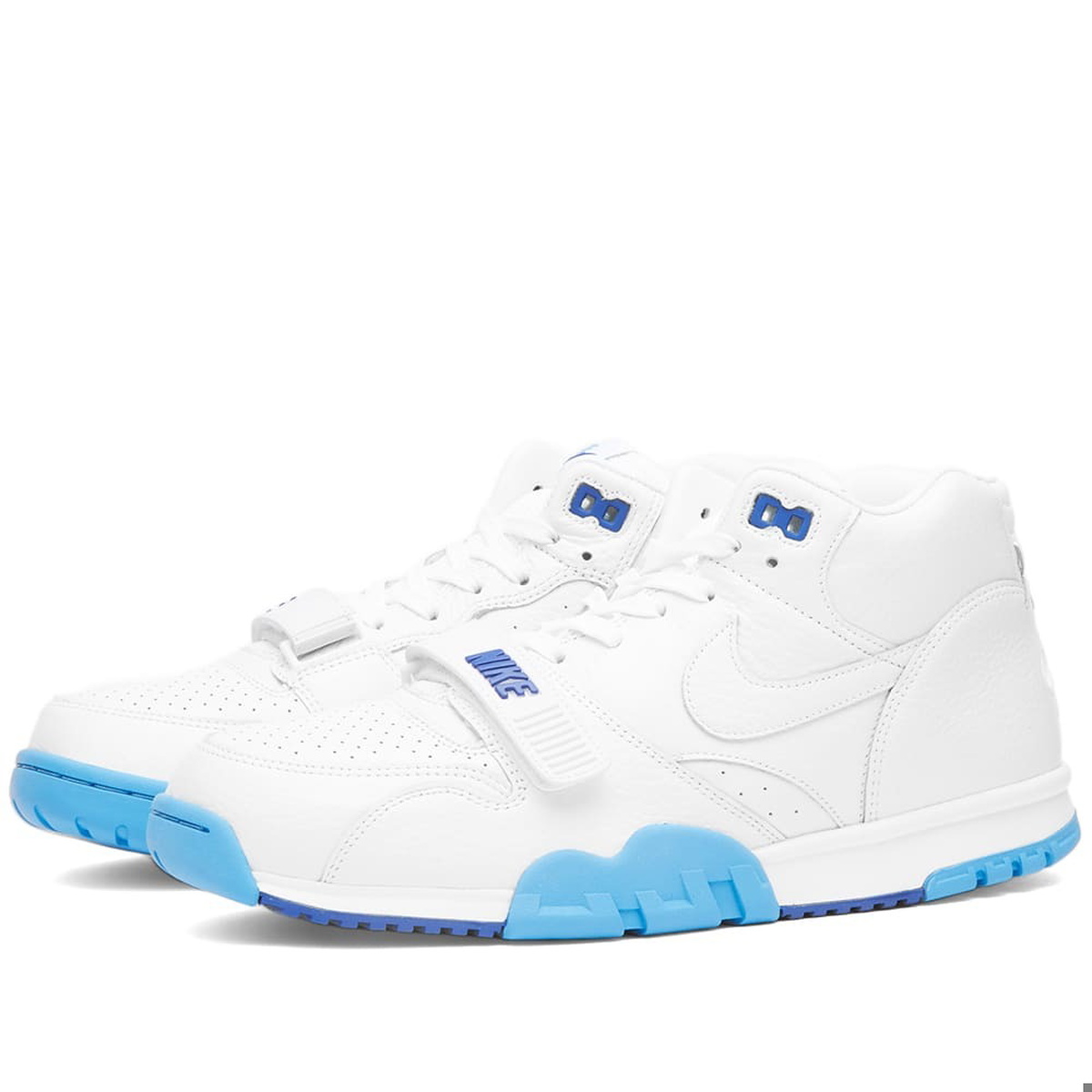 Nike Men's Air Trainer 1 Sneakers in White/University Blue/Old Royal Nike