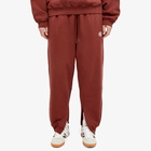 Anine Bing Women's Tyler Sweat Pants in Burgundy