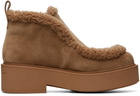 Gianvito Rossi Beige Yari Boots