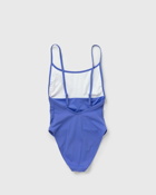 Tommy Hilfiger Cheeky One Piece Blue - Womens - Swimwear