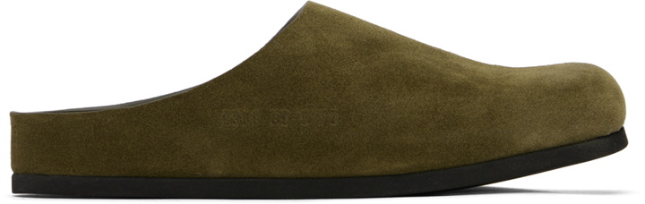 Photo: Common Projects Khaki Clog Slip-On Loafers