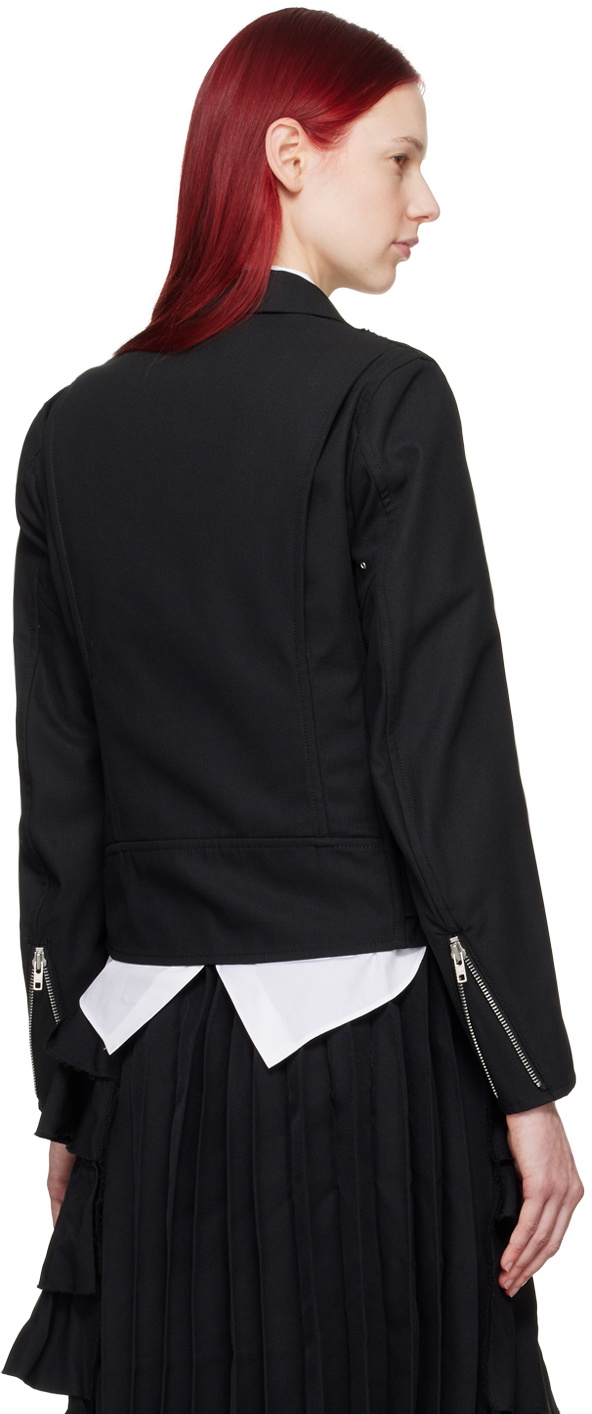 Black Comme des Garçons Black Cutout Blazer