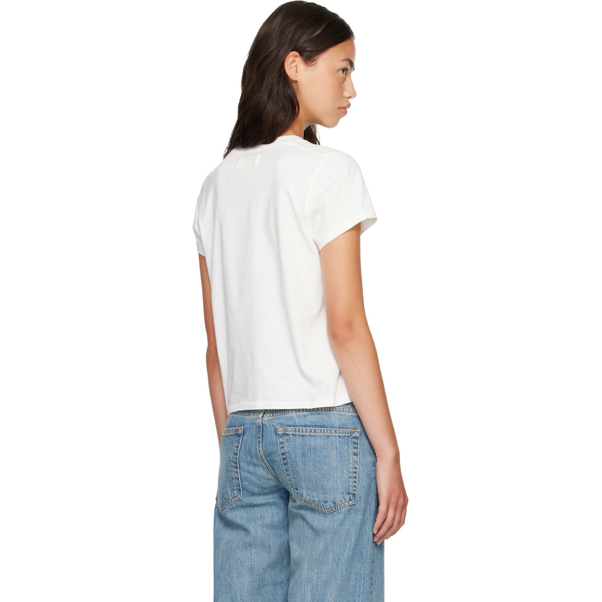 JEANERICA White Ines T-shirt