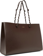 Jil Sander Brown Tangle Tote