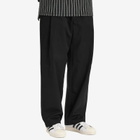 Metalwood Studio Men's Elastic Waist Baggy Pants in Black