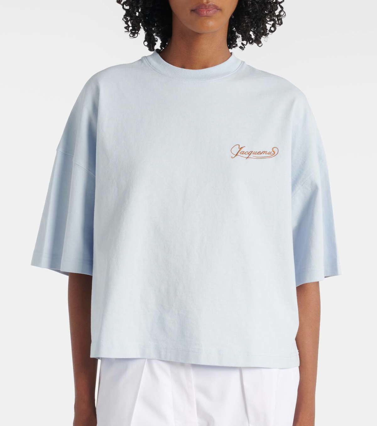 Jacquemus Corto cropped cotton T-shirt Jacquemus