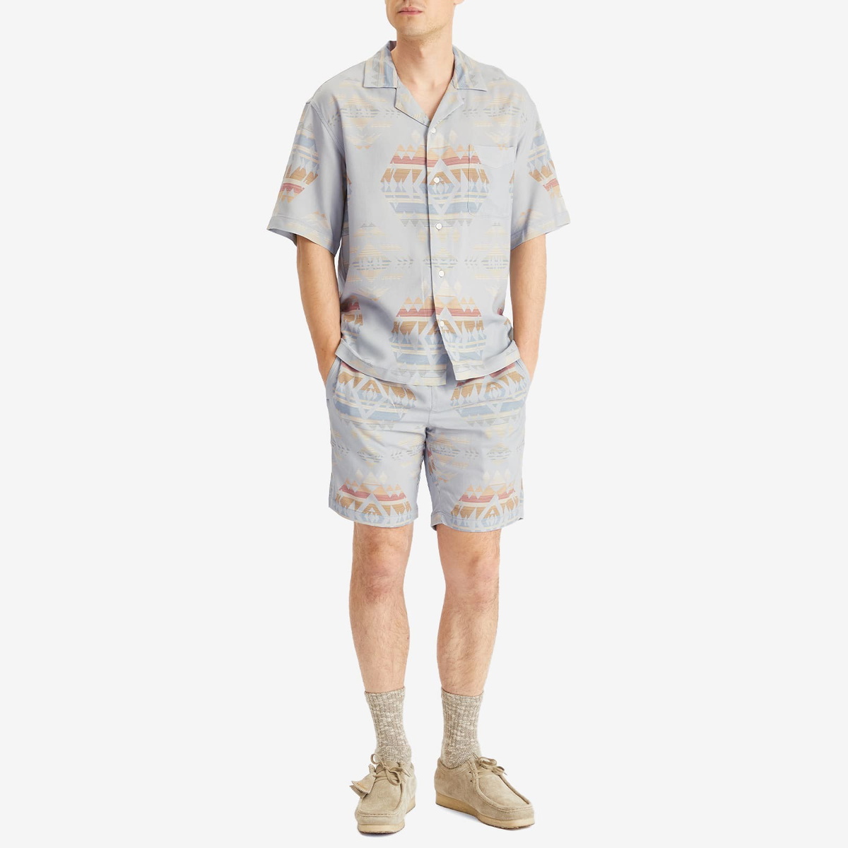 Pendleton Men's Resort Shirt in Beach Agate