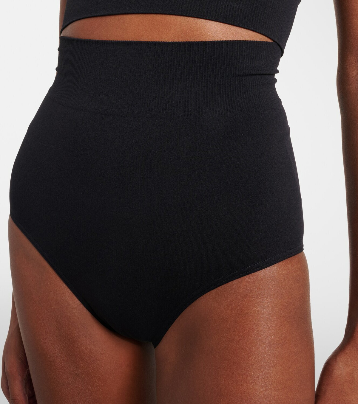 Wolford Knitted high-rise shorts