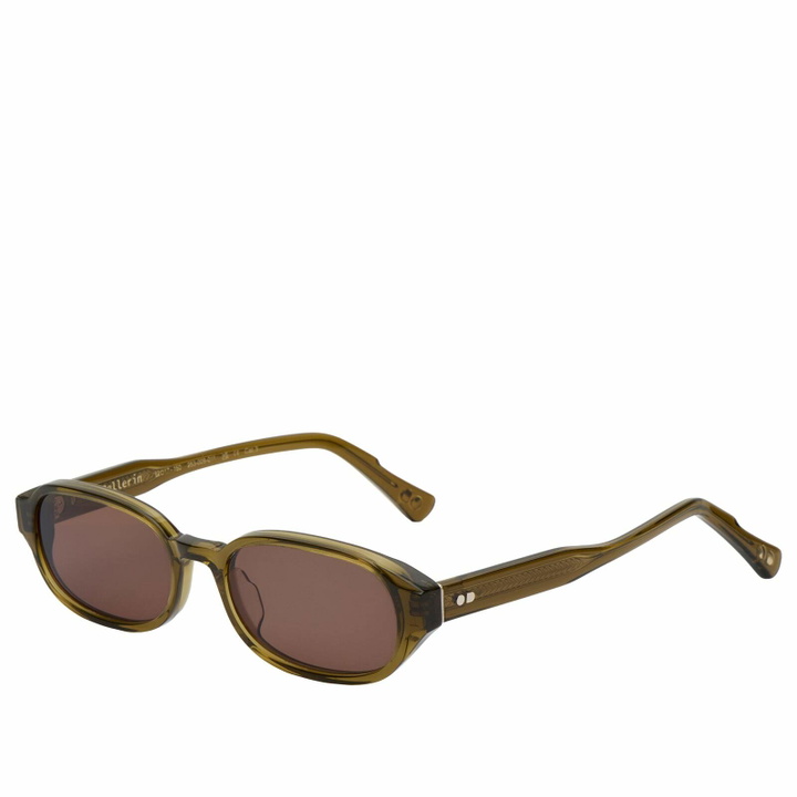 Photo: Oscar Deen Pellerin Sunglasses in Pond/Chocolate 