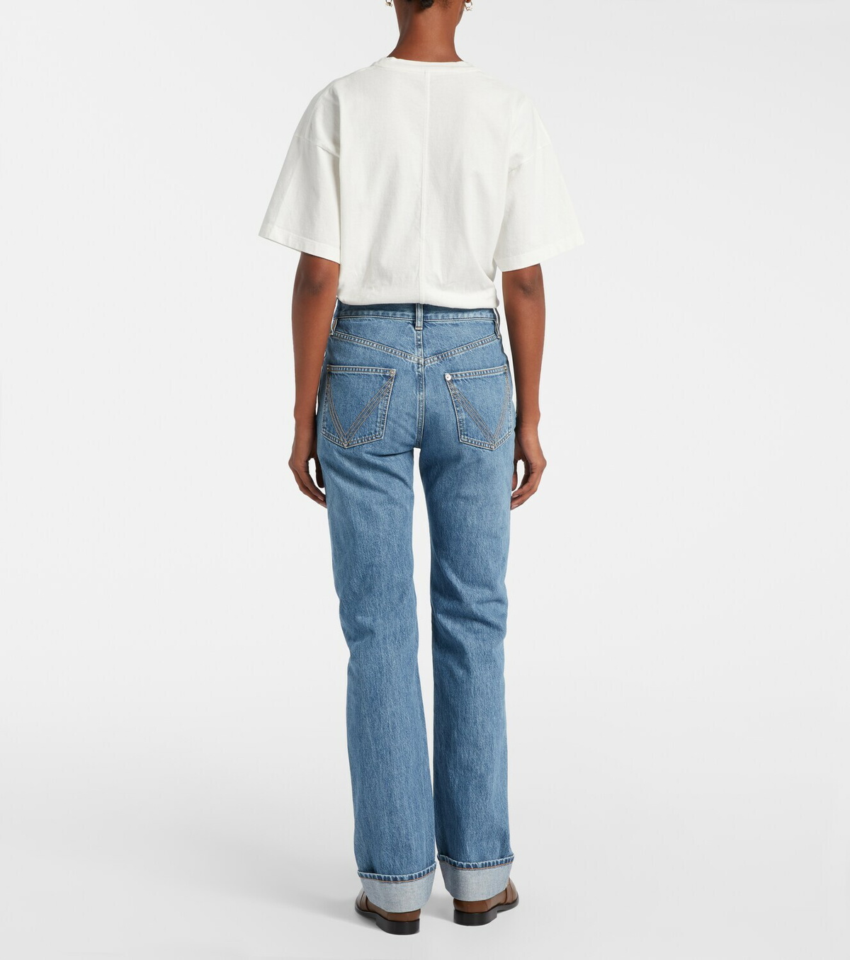 Bottega Veneta High-rise straight jeans