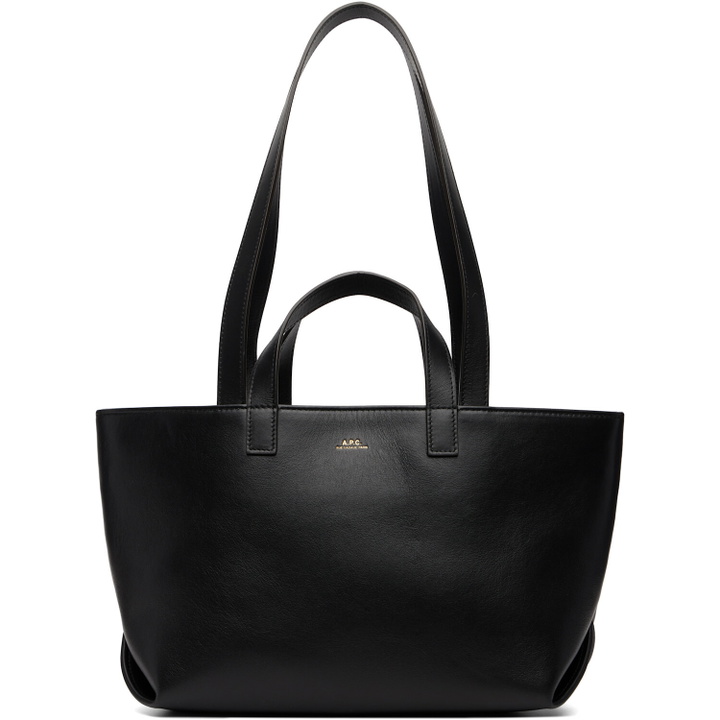Photo: A.P.C. Black Drummer Small Tote