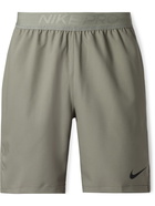 NIKE TRAINING - Pro Flex Vent Max Stretch-Jersey Shorts - Gray